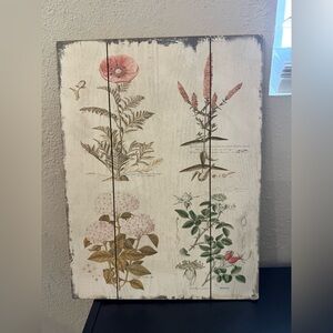 Floral Botanical Wall Art Decor